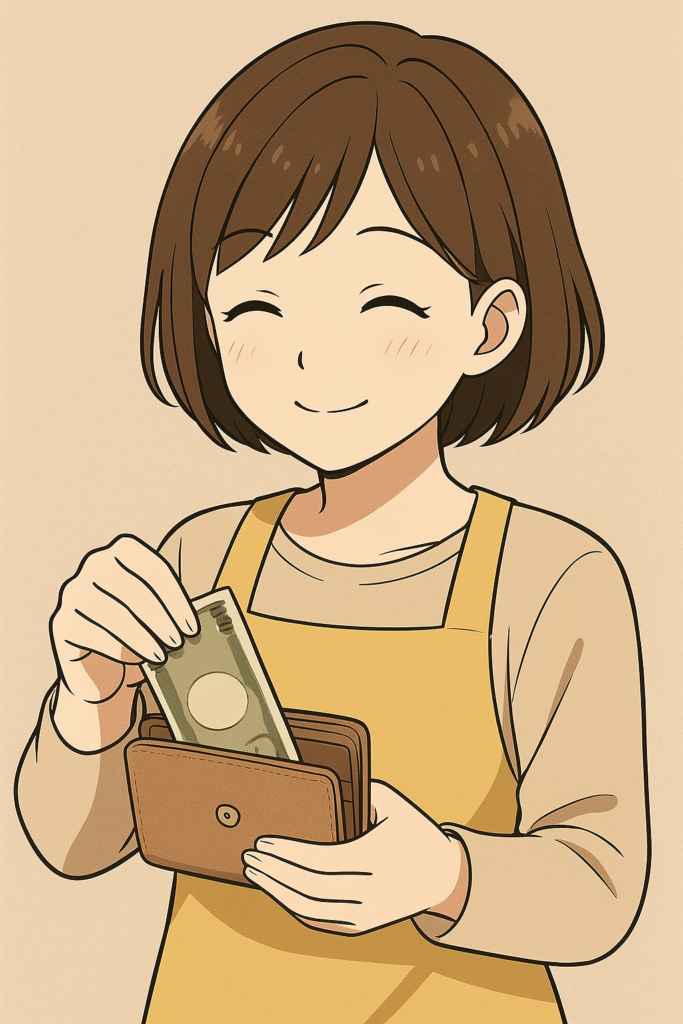 入会金に安心している女性