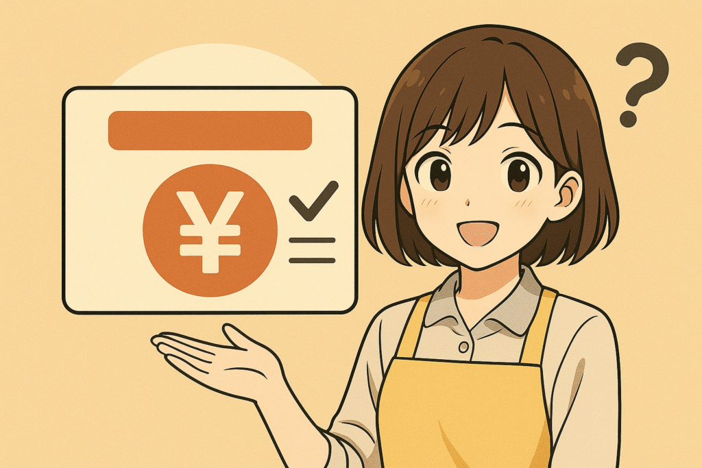 女性がキャンペーンを解説している