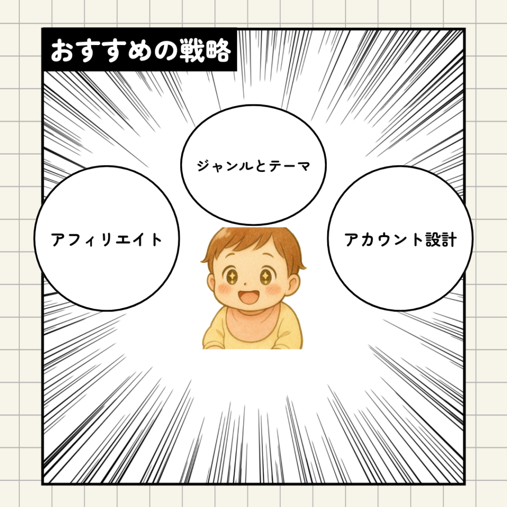 戦略について説明する